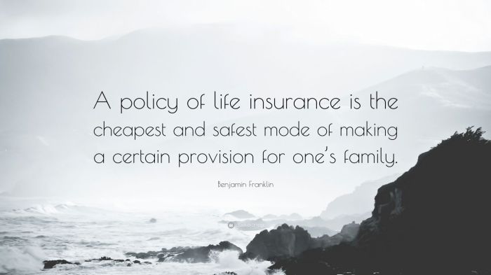 Benjamin Franklin Quote: “A policy of life insurance is the cheapest ... Benjamin Franklin Quote: “A policy of life insurance is the cheapest ...