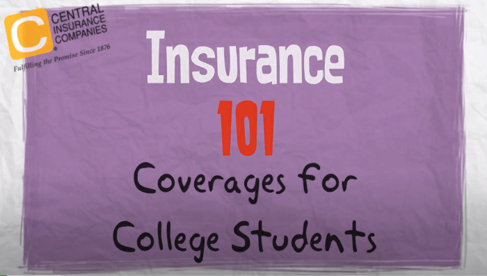 Your Cheat Sheet to Insurance Coverages for College Students