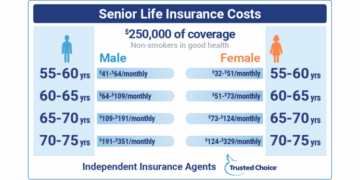 Over 50s LIfe insurance Infographic | PPT