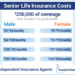 Over 50s LIfe insurance Infographic | PPT